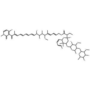 14,17-Deepoxy-14,15-didehydro-15,30-dideoxy-31-O-(6-deoxy-4-O-(6-deoxy-2,4-di-O-methyl-alpha-L-mannopyranosyl)-3-O-methyl-beta-D-allopyranosyl)-17-hydroxy-1-methylmocimycin Structure
