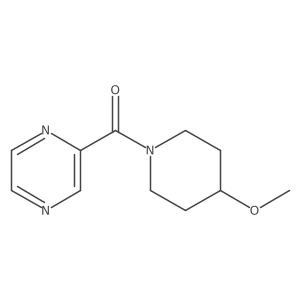 (4-methoxy-1-piperidyl)-pyrazin-2-yl-methanone Structure