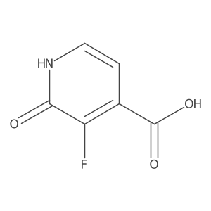 3-Fluoro-2-hydroxypyridine-4-carboxylic acid Structure