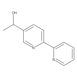 1-([2,2'-Bipyridin]-5-yl)ethan-1-ol Structure