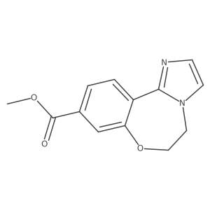 Methyl 5,6-dihydrobenzo[f]imidazo[1,2-d][1,4]oxazepine-9-carboxylate结构式
