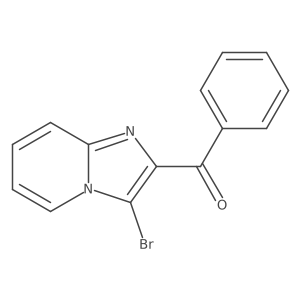 Methanone,(3-bromoimidazo[1,2-a]pyridin-2-yl)phenyl-结构式