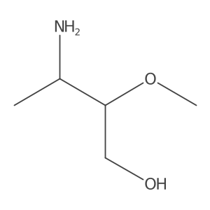 3-Amino-2-methoxybutan-1-ol Structure