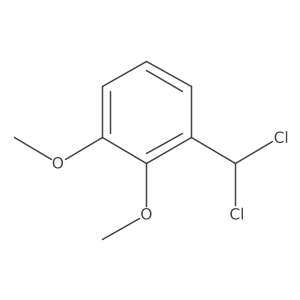 1-(Dichloromethyl)-2,3-dimethoxybenzene结构式