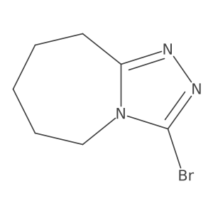 3-bromo-5H,6H,7H,8H,9H-[1,2,4]triazolo[4,3-a]azepine Structure