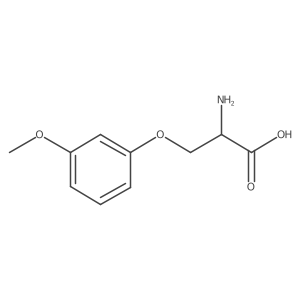 O-(3-Methoxyphenyl)-L-serine Structure