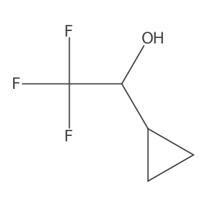 (S)-1-Cyclopropyl-2,2,2-trifluoroethanol Structure