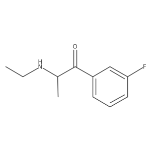 3-Fluoroethcathinone结构式