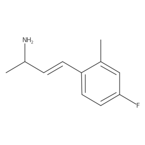 4-(4-Fluoro-2-methylphenyl)but-3-en-2-amine Structure