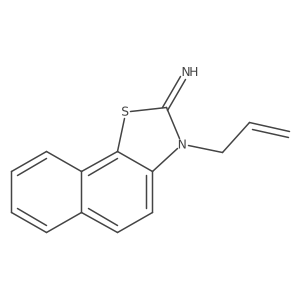3-(Prop-2-en-1-yl)-2H,3H-naphtho[2,1-d][1,3]thiazol-2-imine Structure