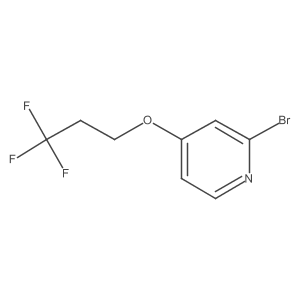 2-Bromo-4-(3,3,3-trifluoropropoxy)pyridine Structure