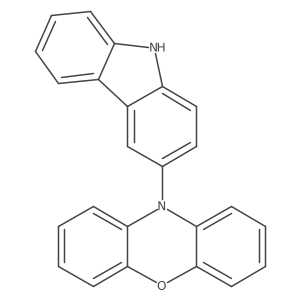 10-(9H-Carbazol-3-yl)-10H-phenoxazine Structure