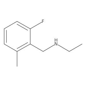 N-(2-Fluoro-6-methylbenzyl)ethanamine Structure