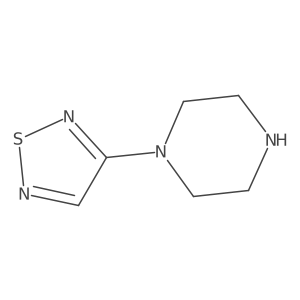 1-(1,2,5-Thiadiazol-3-yl)piperazine Structure