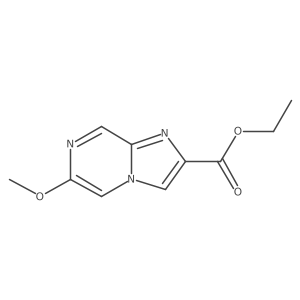 Ethyl 6-methoxyimidazo[1,2-a]pyrazine-2-carboxylate Structure