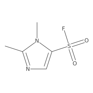 1,2-dimethyl-1H-imidazole-5-sulfonyl fluoride Structure