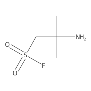 2-Amino-2-methylpropane-1-sulfonyl fluoride Structure