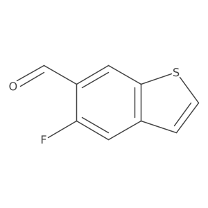 5-Fluorobenzo[b]thiophene-6-carbaldehyde Structure