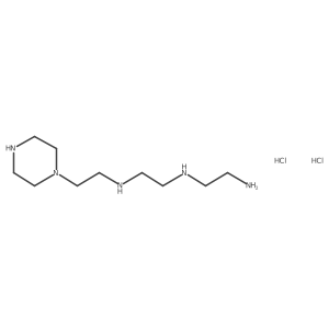 {2-[(2-Aminoethyl)amino]ethyl}[2-(piperazin-1-yl)ethyl]amine dihydrochloride Structure