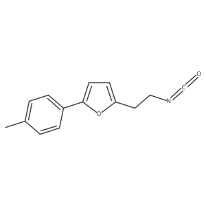 2-(2-Isocyanatoethyl)-5-(4-methylphenyl)furan Structure