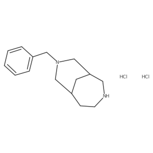 8-Benzyl-3,8-diazabicyclo[4.3.1]decane dihydrochloride结构式