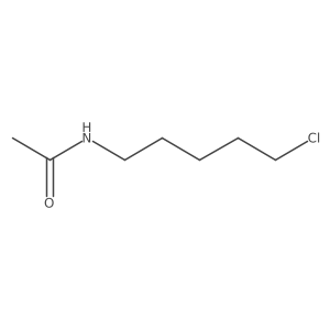 N-(5-chloropentyl)acetamide结构式