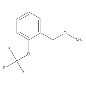O-(2-(trifluoromethoxy)benzyl)hydroxylamine Structure