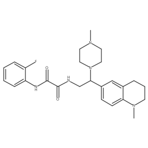 N1-(2-fluorophenyl)-N2-(2-(1-methyl-1,2,3,4-tetrahydroquinolin-6-yl)-2-(4-methylpiperazin-1-yl)ethyl)oxalamide Structure