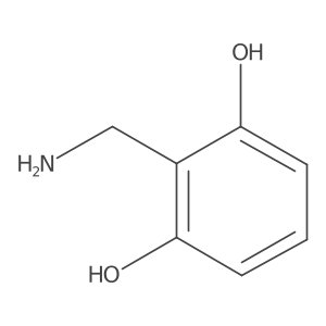2-(Aminomethyl)benzene-1,3-diol结构式