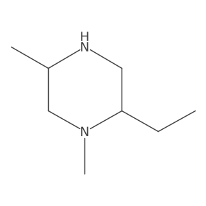(2s,5s)-2-Ethyl-1,5-dimethylpiperazine Structure