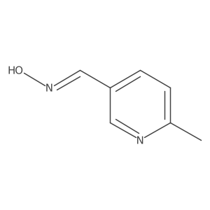 3-Pyridinecarboxaldehyde, 6-methyl-, oxime Structure