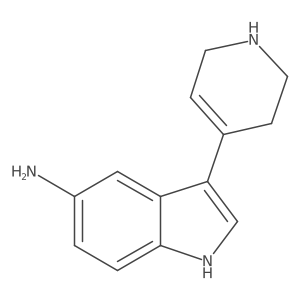 3-(1,2,3,6-tetrahydropyridin-4-yl)-1H-indol-5-amine Structure