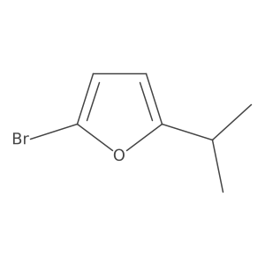 2-Bromo-5-(iso-propyl-d7)-furan结构式