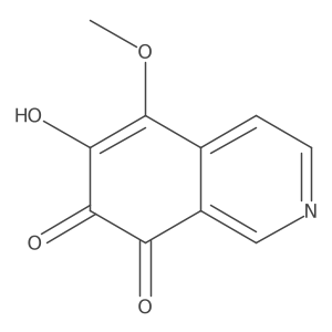 5-Methoxy-6-methyl-7,8-dihydroisoquinoline-7,8-dione Structure