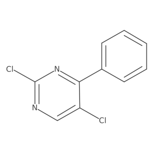 2,5-Dichloro-4-phenylpyrimidine结构式
