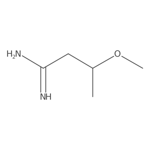 3-Methoxybutanimidamide结构式