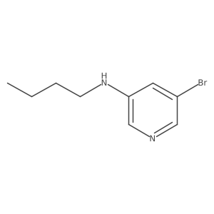 5-bromo-N-butylpyridin-3-amine Structure
