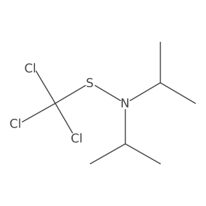 N,N-Diisopropyl-S-(trichloromethyl)thiohydroxylamine Structure