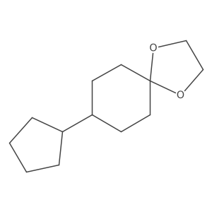 8-Cyclopentyl-1,4-dioxaspiro[4.5]decane Structure