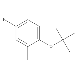 2-(tert-Butoxy)-5-fluorotoluene Structure