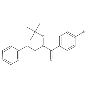 5-Bromopyridine-2-carboxylic acid tert-butoxyphenethylamide Structure