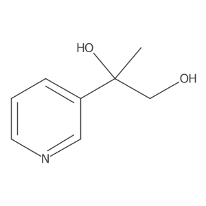 2-(Pyridin-3-yl)propane-1,2-diol Structure