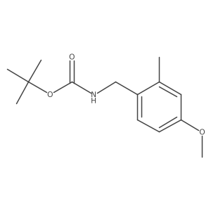 Tert-butyl (4-methoxy-2-methylbenzyl)carbamate Structure