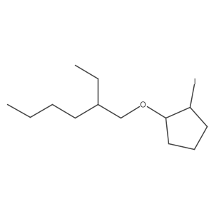 1-[(2-Ethylhexyl)oxy]-2-iodocyclopentane Structure
