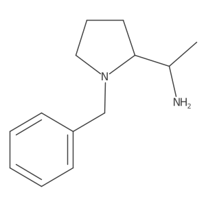 1-(1-Benzylpyrrolidin-2-yl)ethan-1-amine结构式