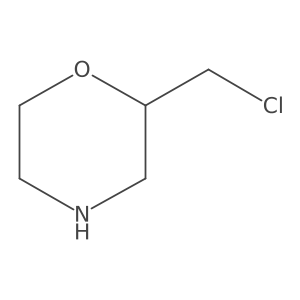 (R)-2-(chloroMethyl)Morpholine结构式