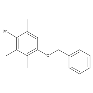 1-(Benzyloxy)-4-bromo-2,3,5-trimethylbenzene Structure