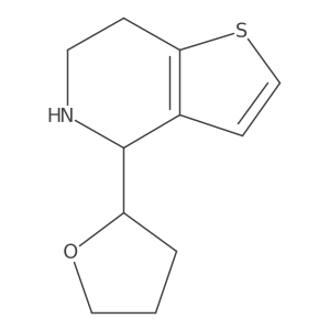 4-(Oxolan-2-yl)-4H,5H,6H,7H-thieno[3,2-c]pyridine Structure