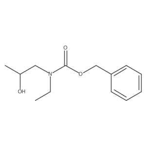 benzyl N-ethyl-N-(2-hydroxypropyl)carbamate Structure