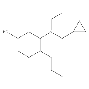 3-[(Cyclopropylmethyl)(ethyl)amino]-4-propylcyclohexan-1-ol Structure